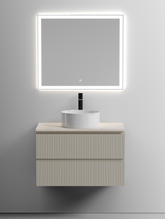 Столешница для ванной комнаты SANCOS  800х460 ,  TT80A2X